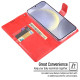 For Samsung Galaxy S24+ 5G GOOSPERY BLUE MOON Crazy Horse Texture Leather Phone Case(Rose Gold)