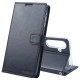 For Samsung Galaxy S24+ 5G GOOSPERY BLUE MOON Crazy Horse Texture Leather Phone Case(Dark Blue)