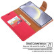For Samsung Galaxy S24+ 5G GOOSPERY CANVAS DIARY Fabric Texture Flip Leather Phone Case(Black)