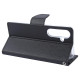 For Samsung Galaxy S24+ 5G GOOSPERY FANCY DIARY Cross Texture Leather Phone Case(Black)