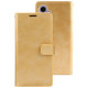 For Samsung Galaxy S24+ 5G GOOSPERY MANSOOR DIARY 9 Card Slots Leather Phone Case(Gold)