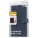 For Samsung Galaxy S24+ 5G GOOSPERY MANSOOR DIARY 9 Card Slots Leather Phone Case(Dark Blue)