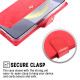 For Samsung Galaxy S24+ 5G GOOSPERY MANSOOR DIARY 9 Card Slots Leather Phone Case(Dark Blue)