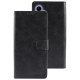 For Samsung Galaxy S24+ 5G GOOSPERY MANSOOR DIARY 9 Card Slots Leather Phone Case(Black)