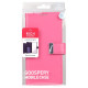 For Samsung Galaxy S24+ 5G GOOSPERY RICH DIARY Crazy Horse Texture Leather Phone Case(Rose Red)