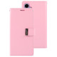 For Samsung Galaxy S24+ 5G GOOSPERY RICH DIARY Crazy Horse Texture Leather Phone Case(Pink)