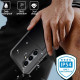 For Samsung Galaxy S24+ 5G Shockproof Life Waterproof Silicone + Zinc Alloy Phone Case(Black)