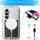 For Samsung Galaxy S24+ 5G Shockproof Life Waterproof Silicone + Zinc Alloy Phone Case(Silver)
