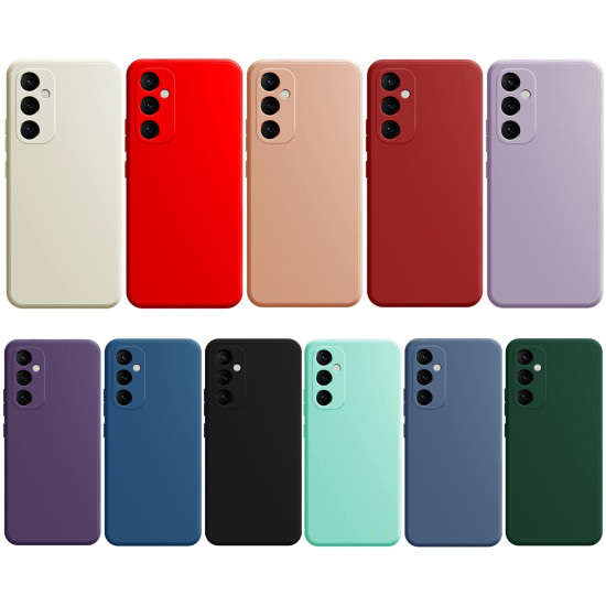 For Samsung Galaxy S24+ 5G Imitation Liquid Silicone Phone Case(Light Purple)