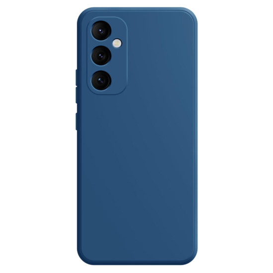 For Samsung Galaxy S24+ 5G Imitation Liquid Silicone Phone Case(Blue)
