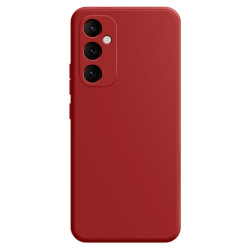 For Samsung Galaxy S24+ 5G Imitation Liquid Silicone Phone Case(Dark Red)
