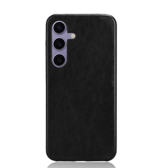 For Samsung Galaxy S24+ 5G Litchi Texture Back Cover Phone Case(Black)