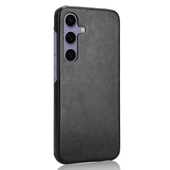 For Samsung Galaxy S24+ 5G Litchi Texture Back Cover Phone Case(Black)