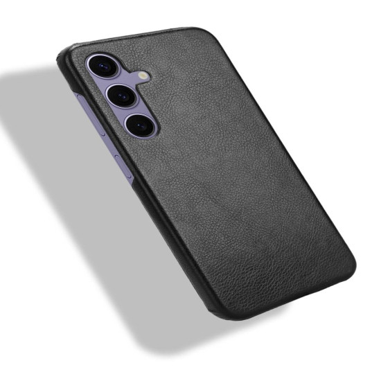 For Samsung Galaxy S24+ 5G Litchi Texture Back Cover Phone Case(Black)