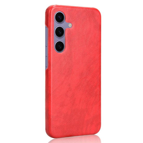 For Samsung Galaxy S24+ 5G Litchi Texture Back Cover Phone Case(Red)