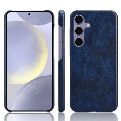 For Samsung Galaxy S24+ 5G Litchi Texture Back Cover Phone Case(Blue)
