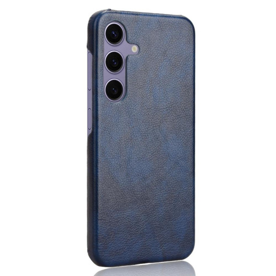For Samsung Galaxy S24+ 5G Litchi Texture Back Cover Phone Case(Blue)