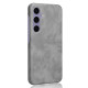 For Samsung Galaxy S24+ 5G Litchi Texture Back Cover Phone Case(Grey)