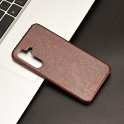 For Samsung Galaxy S24+ 5G Litchi Texture Back Cover Phone Case(Brown)