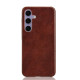 For Samsung Galaxy S24+ 5G Litchi Texture Back Cover Phone Case(Brown)