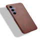For Samsung Galaxy S24+ 5G Litchi Texture Back Cover Phone Case(Brown)