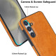 For Samsung Galaxy S24+ 5G Retro Leather Invisible Stand MagSafe Phone Case(Yellow)