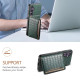 For Samsung Galaxy S24+ 5G Crocodile Texture Card Bag Design Full Coverage Phone Case(Green)