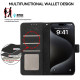 For Samsung Galaxy S24+ 5G ABEEL Frosted Magnetic RFID Leather Phone Case(Black)