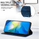 For Samsung Galaxy S24+ 5G Retro Elephant Embossed Leather Phone Case(Blue)