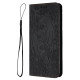 For Samsung Galaxy S24+ 5G Retro Elephant Embossed Leather Phone Case(Black)