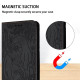For Samsung Galaxy S24+ 5G Retro Elephant Embossed Leather Phone Case(Black)