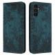 For Samsung Galaxy S24+ 5G Retro Elephant Embossed Leather Phone Case(Green)