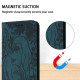 For Samsung Galaxy S24+ 5G Retro Elephant Embossed Leather Phone Case(Green)