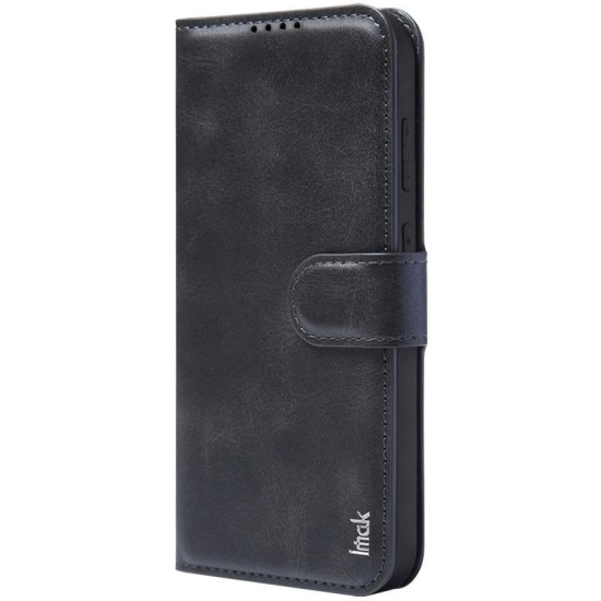 For Samsung Galaxy S24+ 5G IMAK Count Series Flip Leather Phone Case(Black)