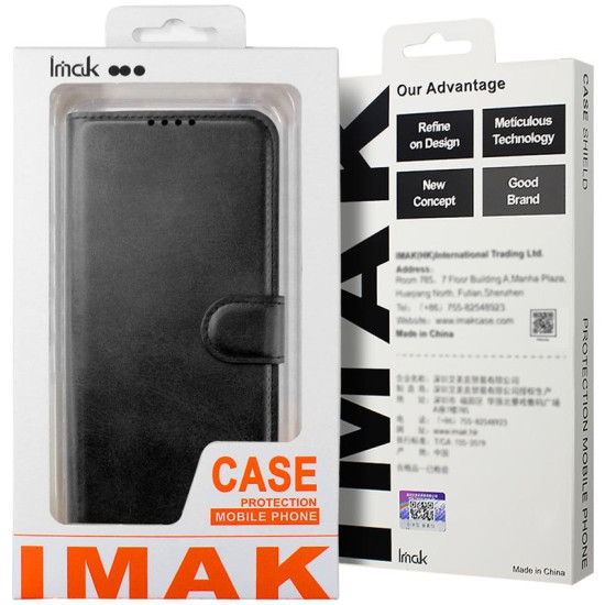 For Samsung Galaxy S24+ 5G IMAK Count Series Flip Leather Phone Case(Red)