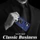 For Samsung Galaxy S24+ 5G TPU+PC Shockproof Card Phone Case with Metal Ring Holder(Blue)