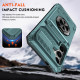 For Samsung Galaxy S24+ 5G TPU+PC Shockproof Card Phone Case with Metal Ring Holder(Green)