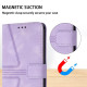 For Samsung Galaxy S24+ 5G Triangle Solid Color Leather Phone Case(Purple)