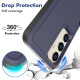For Samsung Galaxy S24+ 5G 2 in 1 PC + TPU Phone Case(Dark Blue)