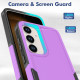 For Samsung Galaxy S24+ 5G 2 in 1 PC + TPU Phone Case(Purple)