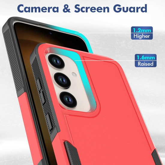 For Samsung Galaxy S24+ 5G 2 in 1 PC + TPU Phone Case(Red)