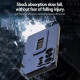 For Samsung Galaxy S24+ 5G PU Leather Push-pull Bracket Shockproof Phone Case(Blue)