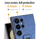 For Samsung Galaxy S24+ 5G PU Leather Push-pull Bracket Shockproof Phone Case(Orange)