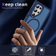 For Samsung Galaxy S24+ 5G Guard Magsafe Magnetic Frosted Phone Case(Royal Blue)