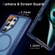 For Samsung Galaxy S24+ 5G Guard Magsafe Magnetic Frosted Phone Case(Royal Blue)