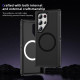 For Samsung Galaxy S24+ 5G Guard Magsafe Magnetic Frosted Phone Case(Black)