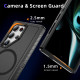For Samsung Galaxy S24+ 5G Guard Magsafe Magnetic Frosted Phone Case(Black)