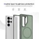 For Samsung Galaxy S24+ 5G Guard Magsafe Magnetic Frosted Phone Case(Green)