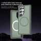 For Samsung Galaxy S24+ 5G Guard Magsafe Magnetic Frosted Phone Case(Green)