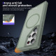 For Samsung Galaxy S24+ 5G Guard Magsafe Magnetic Frosted Phone Case(Green)